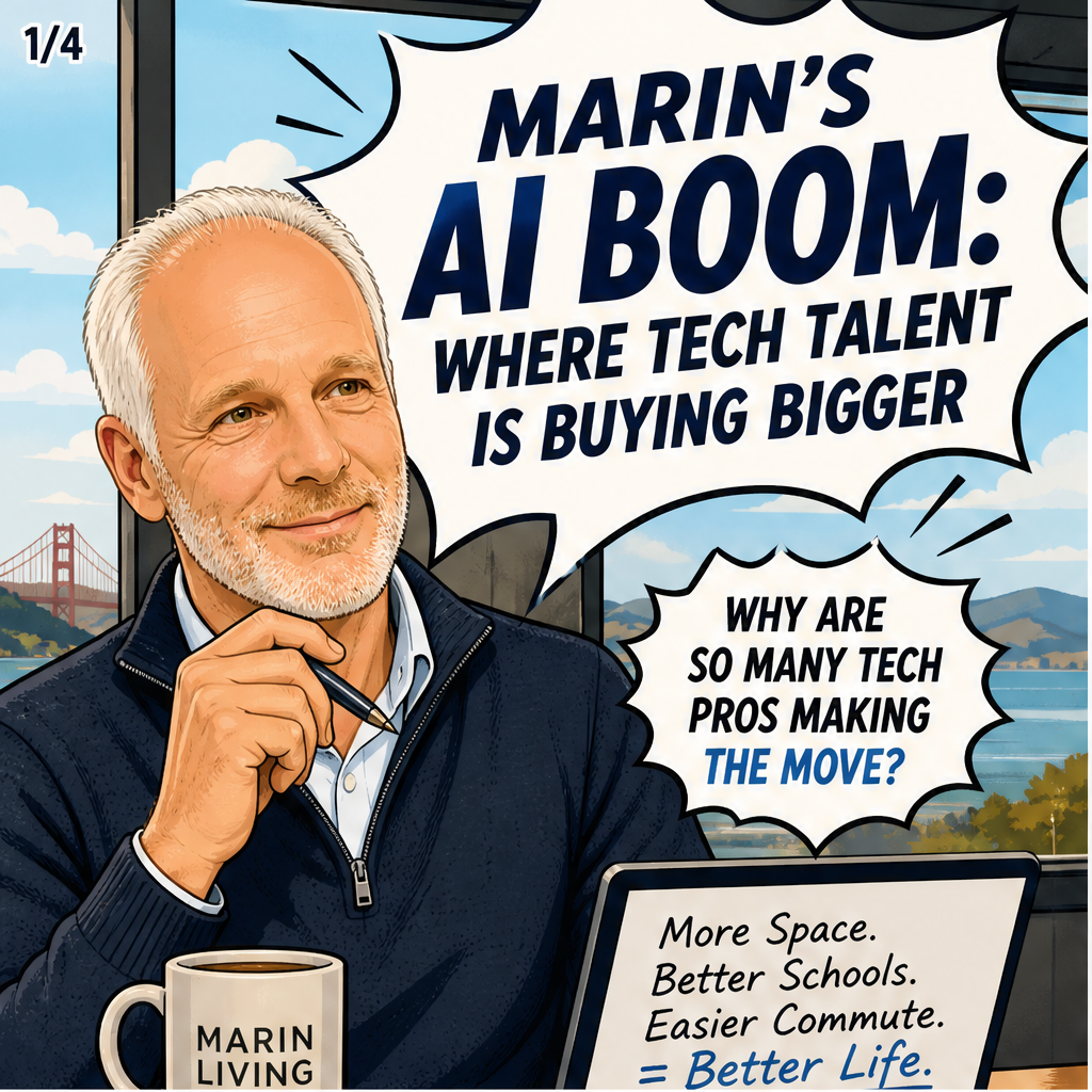 Marin’s AI Boom: Where Tech Talent Is Buying Bigger